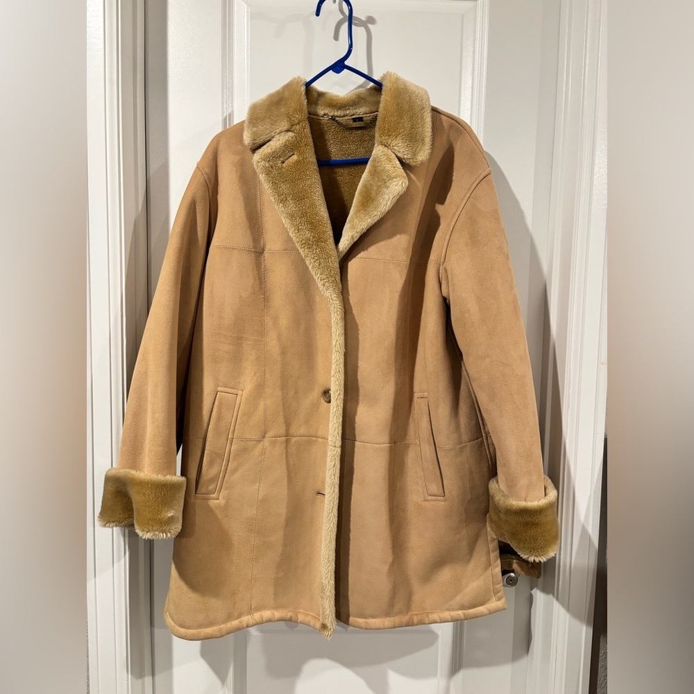 Fleet Street Teddy Jacket for Women Large